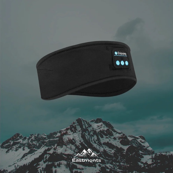 Eastmonts Ski Tunes: Headband with Built-in Earbuds - Picture 1 of 2